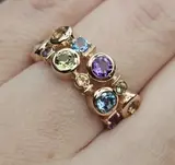 Ювелирный комплект Deimantas 112689933 18р 3,77гр 5,72гр. 