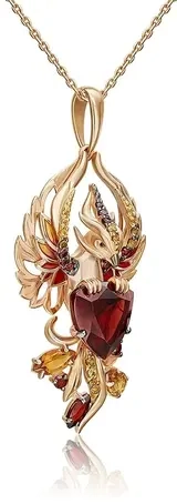 Ювелирный комплект PLATINA 02-5280-00-722-1110, 01-5775-00-722-1110, 03-3485-00-722-1110  - фото 2