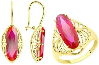 Ювелирный комплект Diamant 53-310-00773-1 