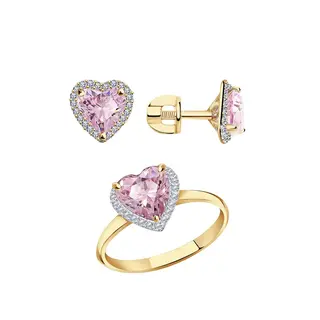 Ювелирный комплект Goldos 143743-S 17р 