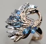 Ювелирный комплект Deimantas 115436762 19р 4,91гр 5,87гр.  - фото 2