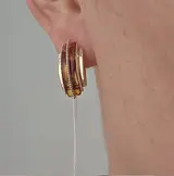 Ювелирный комплект Deimantas 113317681 17,5р 4,03гр 5,62гр. 