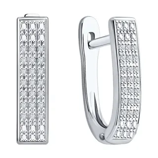 Серьги Sokolov A1021959-3 A1012330-3_17.5 17,5р 3,61гр. 