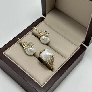 Ювелирный комплект Kausar Gold K582 18р. 