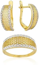 Ювелирный комплект Goldos 143147-S 17,5р.  - фото 3