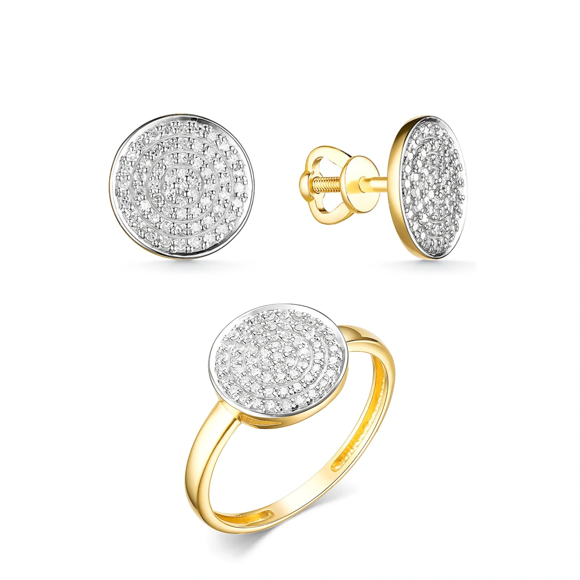 Ювелирный комплект Goldos К701-320-S 17.5р  - фото 2