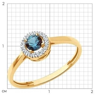 Ювелирный комплект SOKOLOV 51-222-02344-1 51-210-02344-1 вес 3.16 г золото, бриллиант, александрит 