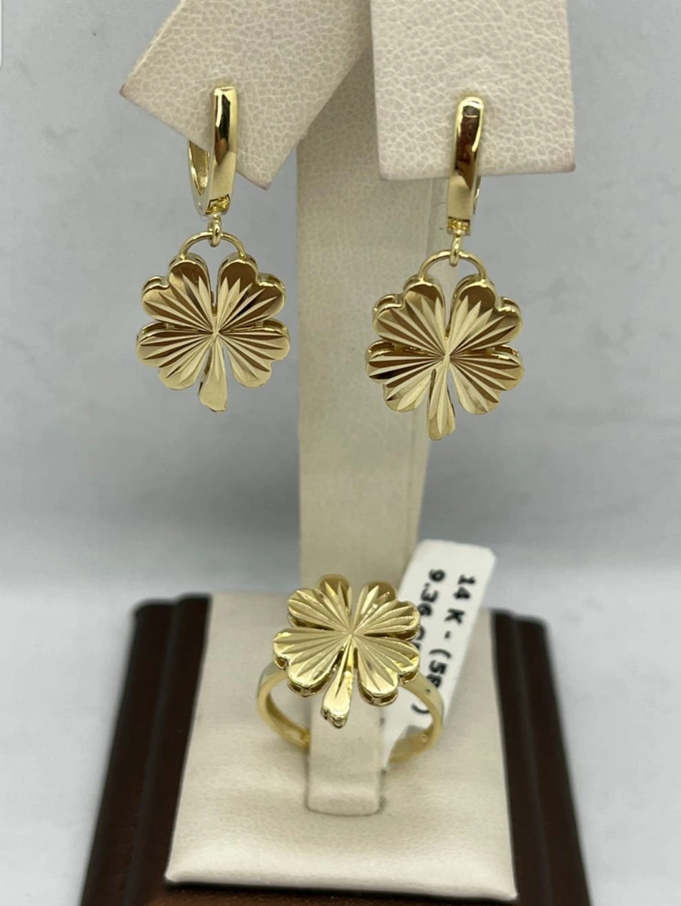 Ювелирный комплект Kausar Gold K410 17-19р 9,36гр. 