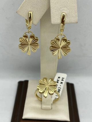 Ювелирный комплект Kausar Gold K410 17-19р 9,36гр. 