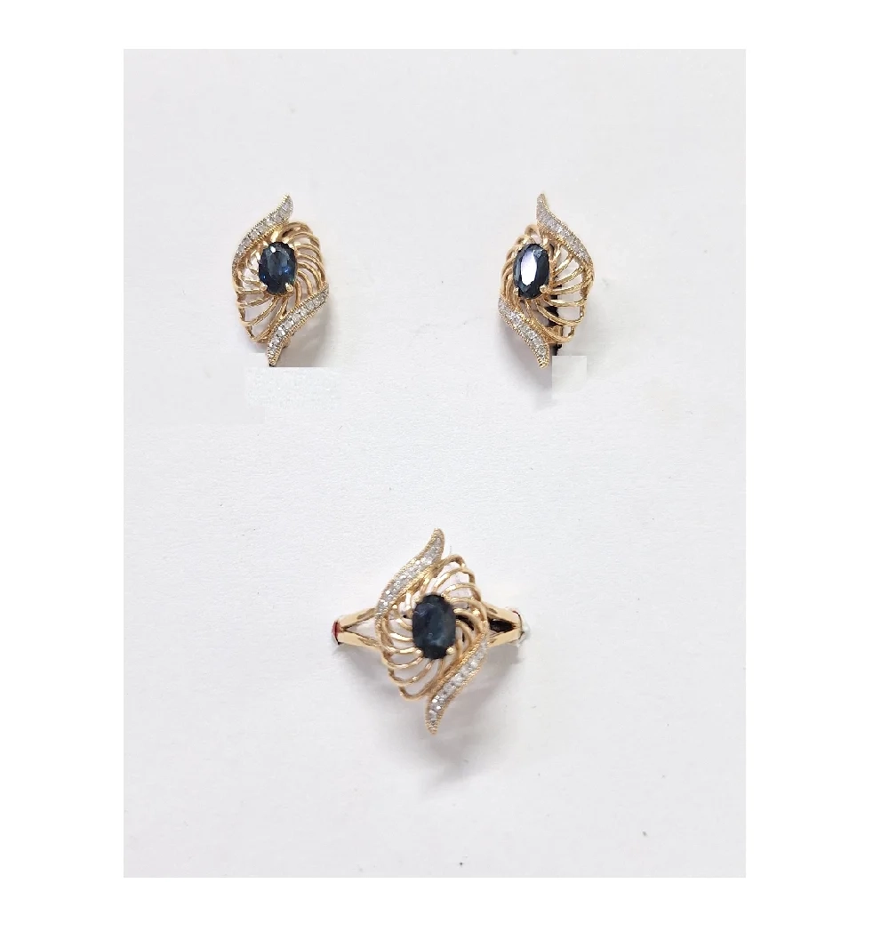 Ювелирный комплект Камея 1202И047015 1201Р047015_17 17р 2.73гр  - фото 2