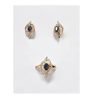 Ювелирный комплект Камея 1202И047015 1201Р047015_17 17р 2.73гр 