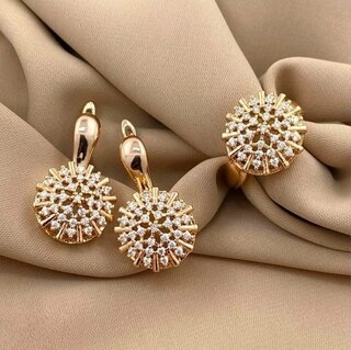 Ювелирный комплект Kausar Gold К234 18р 8,5гр. 