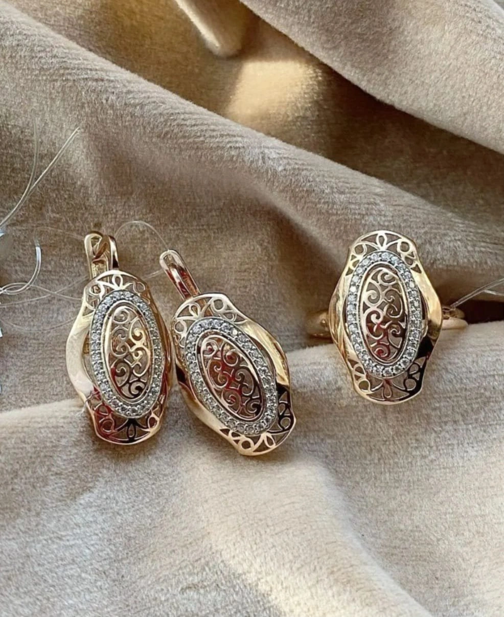 Ювелирный комплект Kausar Gold К181 18,5р 5гр. 