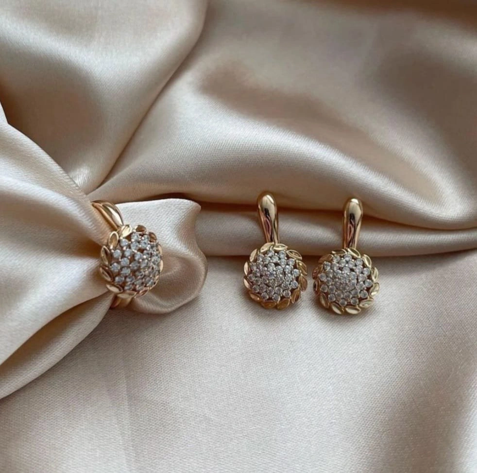 Ювелирный комплект Kausar Gold К177 6гр. 