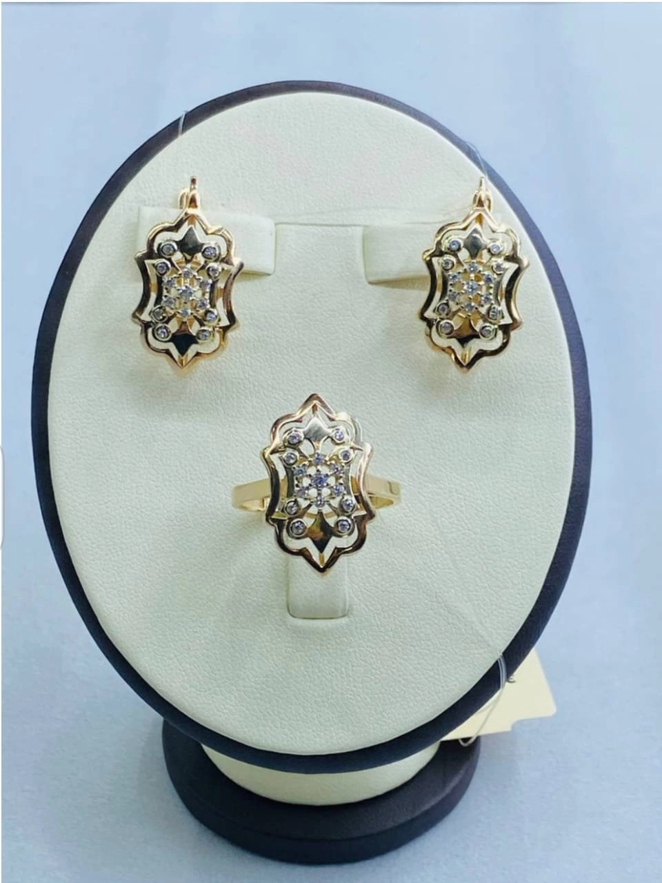 Ювелирный комплект Kausar Gold К190 9,32гр. 