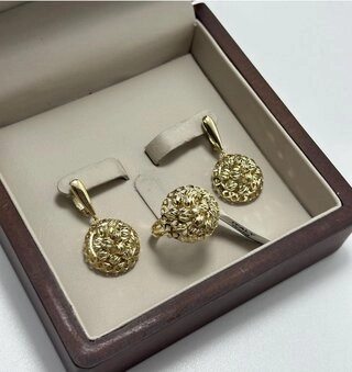 Ювелирный комплект Kausar Gold K547 17-19р 8,84гр. 