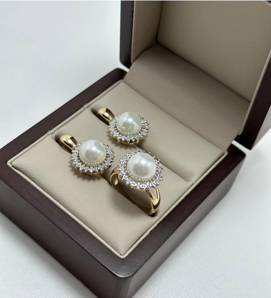 Ювелирный комплект Kausar Gold K609 18,5р. 