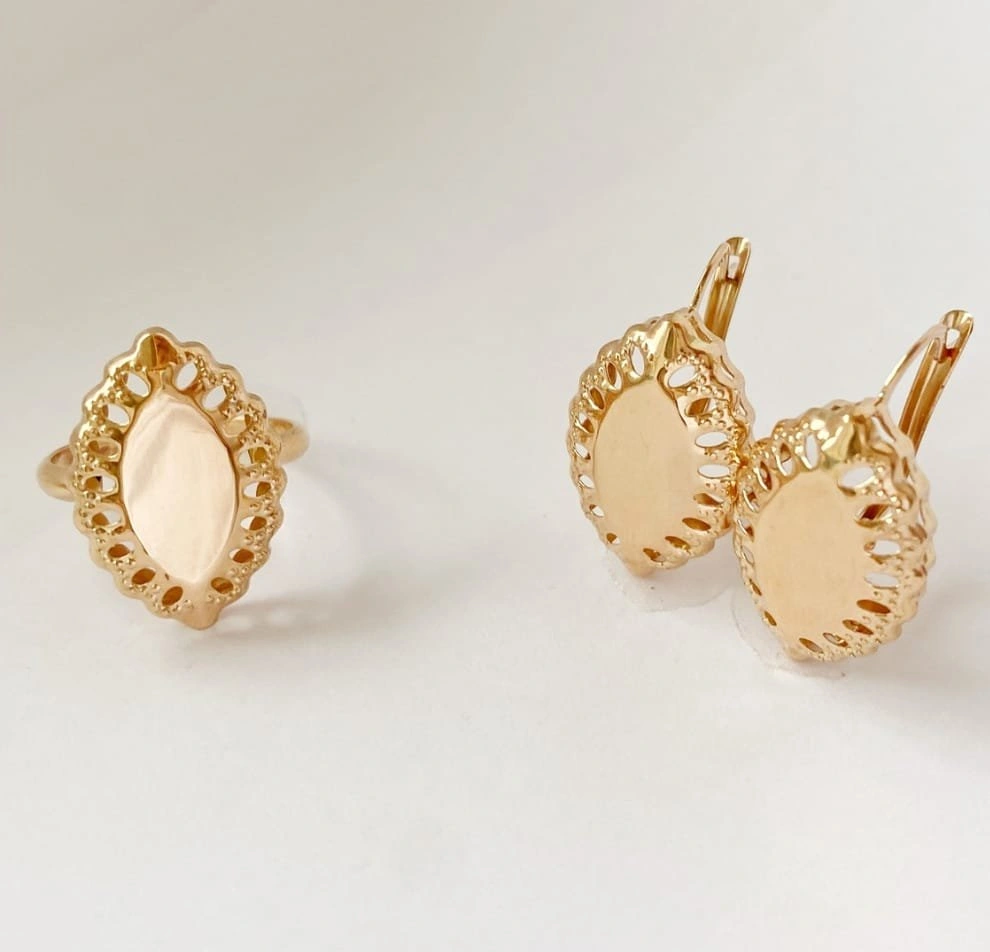 Ювелирный комплект Kausar Gold K370 17-19р 4,6гр. 