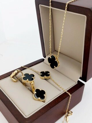 Ювелирный комплект Qudaluq Q876-094 50см 18р 14,54гр. 