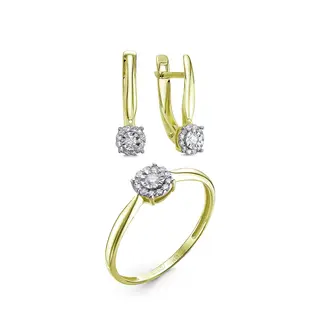 Ювелирный комплект Goldos К261-0320-S1 17р  - фото 2