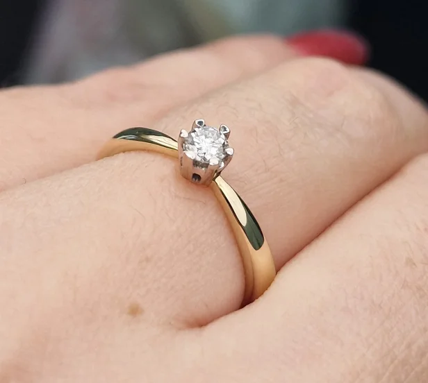 Ювелирный комплект Deimantas 104892231 0,174ct 0,362ct.  - фото 5