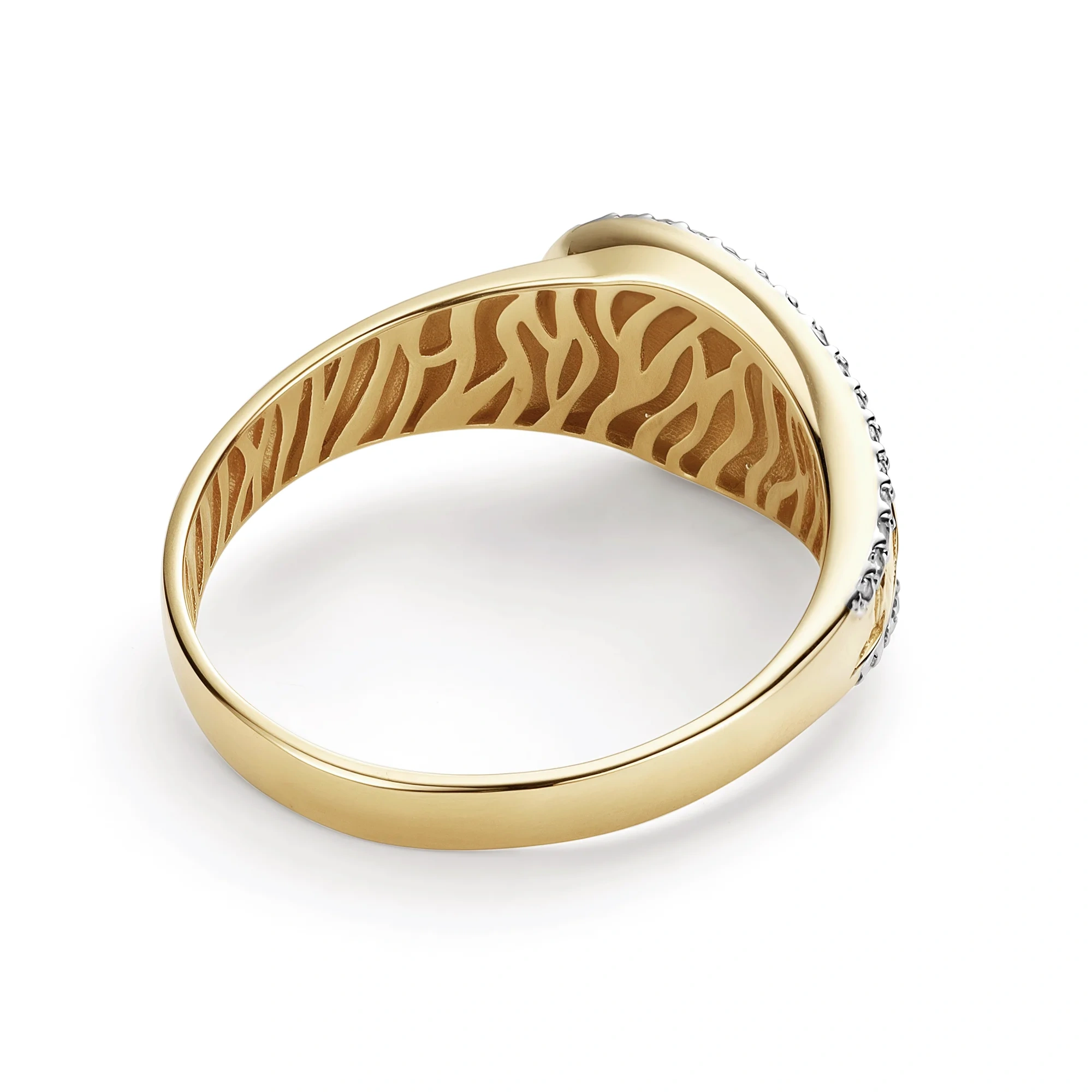 Ювелирный комплект Goldos 15796-300-S 18р 6,4гр 0,338ct.  - фото 2