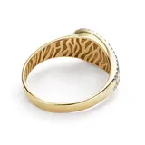 Ювелирный комплект Goldos 15796-300-S 18р 6,4гр 0,338ct.  - фото 2