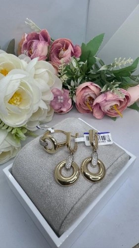 Ювелирный комплект Italy Gold Italy21493 вес 9.1 г золото, фианит 