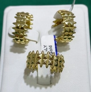 Ювелирный комплект Exclusive Gold 5582349 вес 12.63 г золото, без вставок 