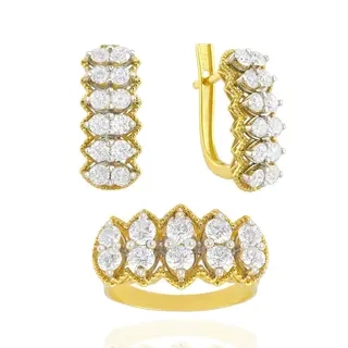 Ювелирный комплект Goldos SDR2303-S 18р 