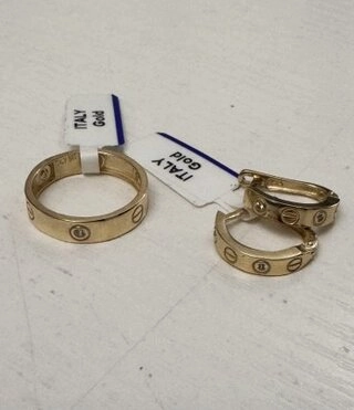 Ювелирный комплект Exclusive Gold SharmGold766788 вес 4.92 г золото, фианит 