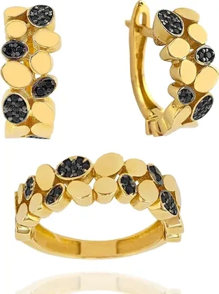 Ювелирный комплект Goldos 143438-S 18р.  - фото 4