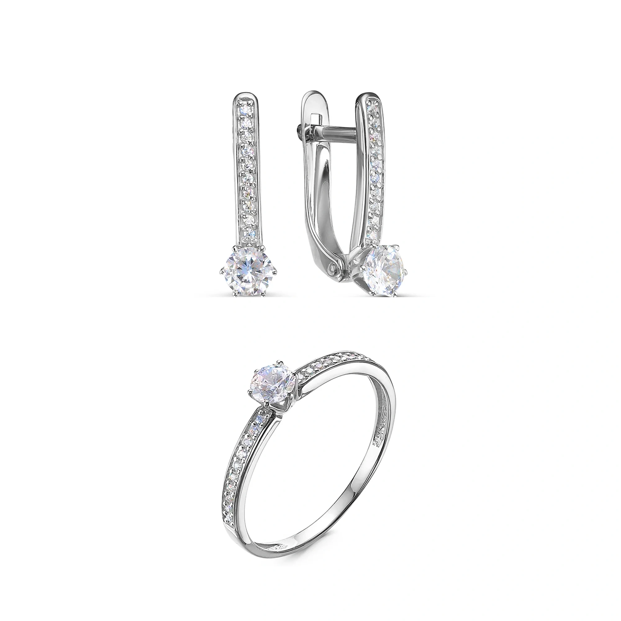 Ювелирный комплект Goldos 143778-S 18р  - фото 3