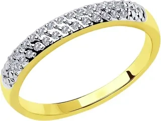 Ювелирный комплект Sokolov 1021306-2 1011798-2 18р 3.84гр 