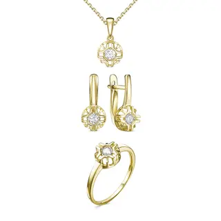 Ювелирный комплект Goldos 143776-S-2 17р 