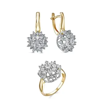 Ювелирный комплект Goldos К442-320-S 19р  - фото 2