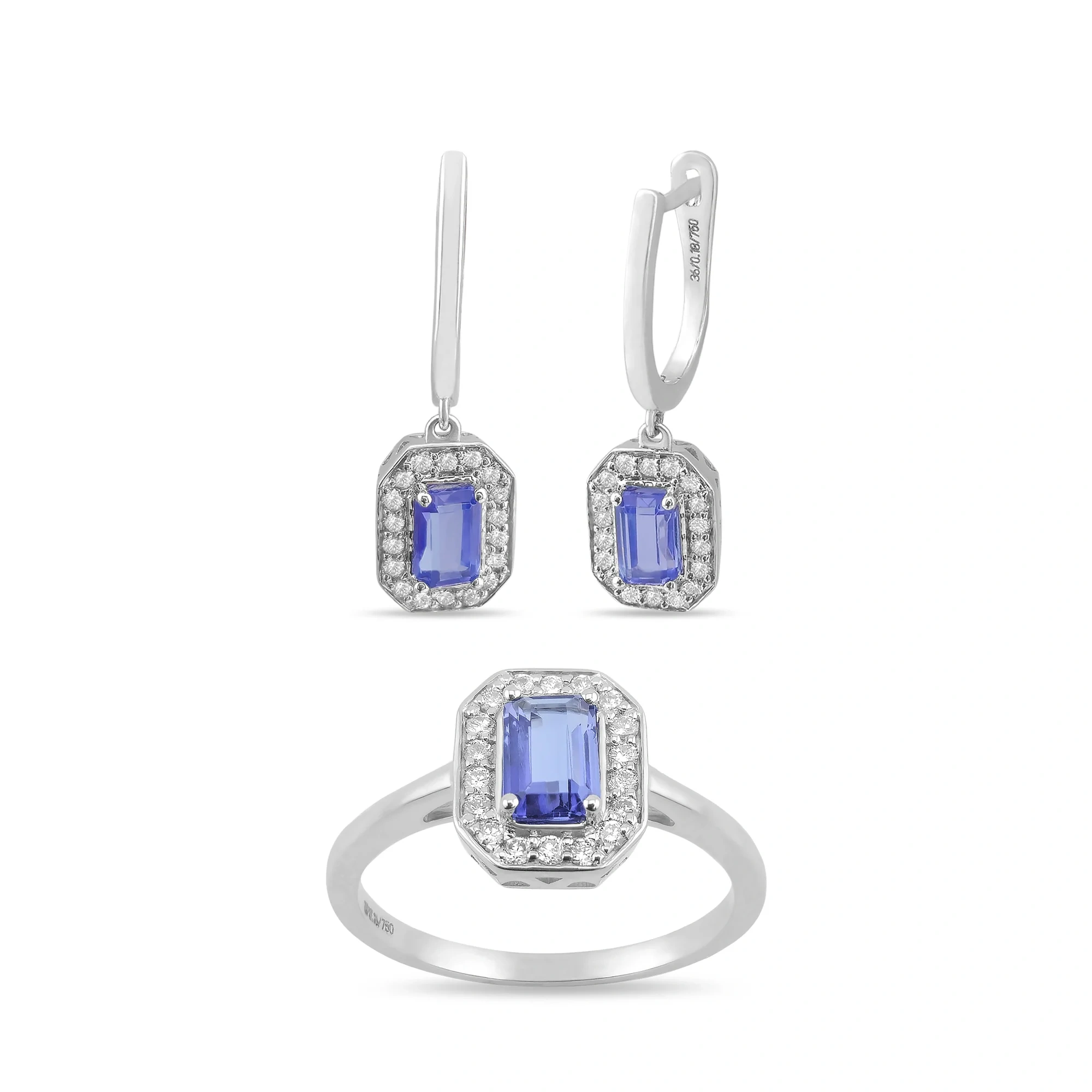 Ювелирный комплект Goldos XDR10565W-S 17.5р  - фото 2