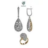 Ювелирный комплект Merhat Limited KS001 19р  - фото 7