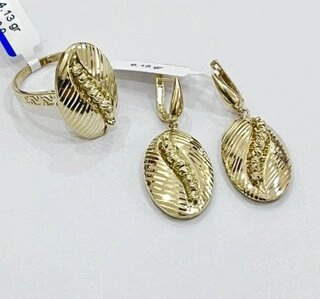 Ювелирный комплект Exclusive Gold 8657888 20р 10.25гр 