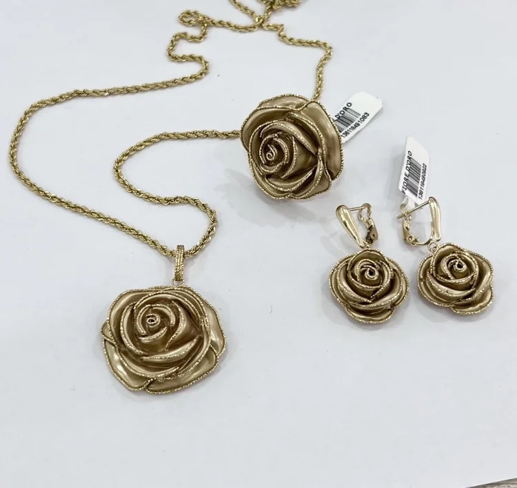 Ювелирный комплект Exclusive Gold Fioro Doro 18р 28гр 