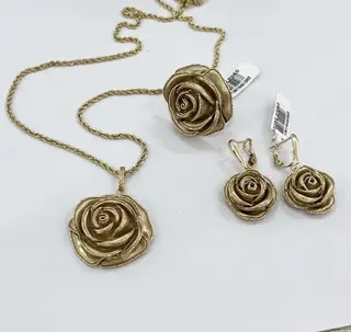 Ювелирный комплект Exclusive Gold Fioro Doro 18р 28гр 