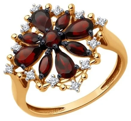 Ювелирный комплект Sokolov 51-310-02484-1 18р 8.16гр  - фото 2