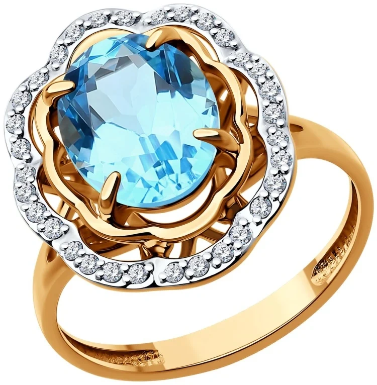 Ювелирный комплект Sokolov 51-321-02510-1 19р 10гр  - фото 2