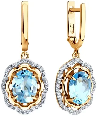 Ювелирный комплект Sokolov 51-321-02510-1 19р 10гр 