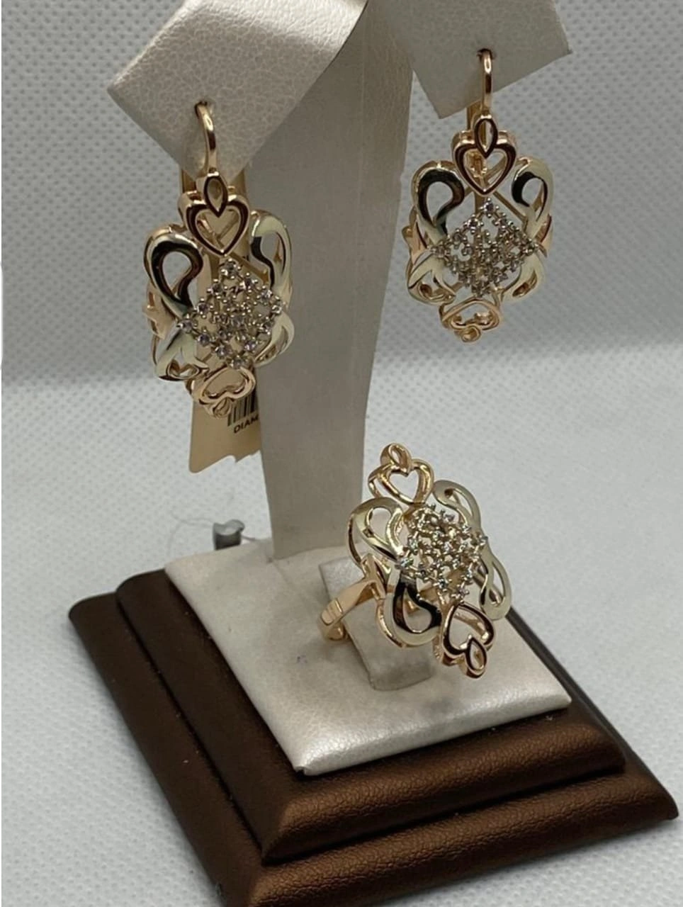 Ювелирный комплект Kausar Gold K280 19р 9,72гр. 