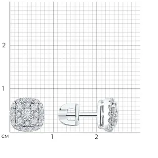 Ювелирный комплект Sokolov 1022253 1012622 18р 4.77гр  - фото 4