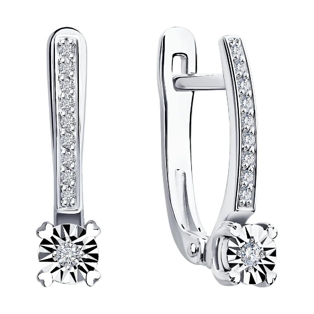 Ювелирный комплект Sokolov Z1021850 1011980 16.5р 3.69гр  - фото 7