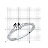 Ювелирный комплект Sokolov Z1021850 1011980 16.5р 3.69гр  - фото 8