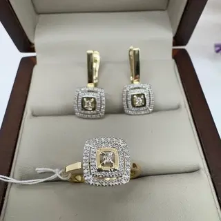 Ювелирный комплект Qudaluq Brilliant 45389887 18р 