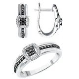 Ювелирный комплект Sokolov 7020151 7010137 18р 5.66гр  - фото 9